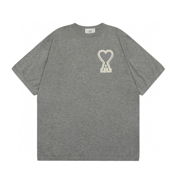 Ami, Men's T-Shirt, Grey