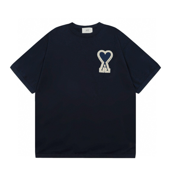 Ami, Men's T-Shirt, Black