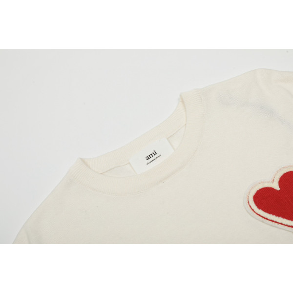 Ami, Men's T-Shirt, White