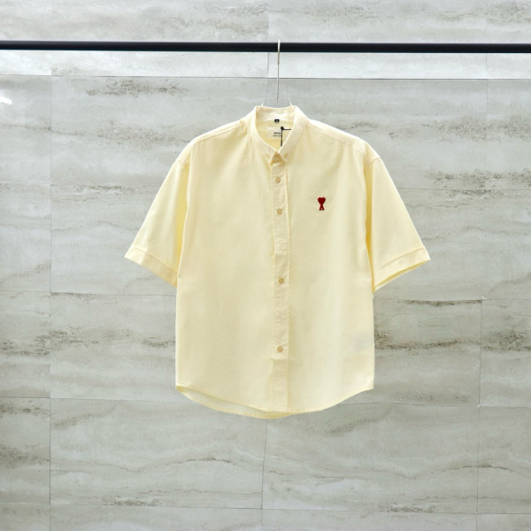 Ami, Men's Shirt, Yellow