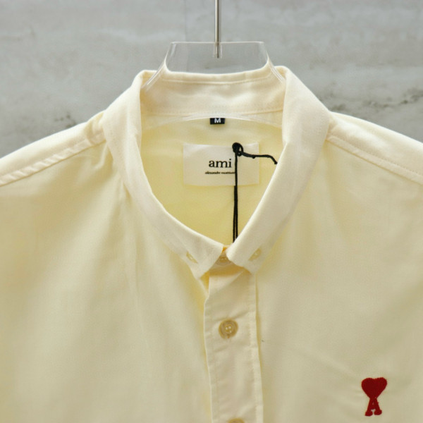 Ami, Men's Shirt, Yellow
