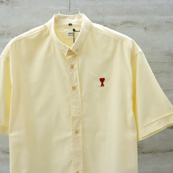 Ami, Men's Shirt, Yellow