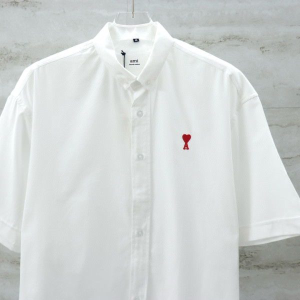 Ami, Men's Shirt, White