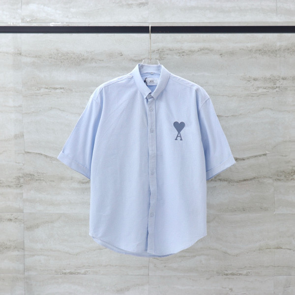 Ami, Men's Shirt, Blue