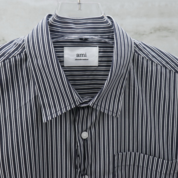 Ami, Men's Shirt, Grey