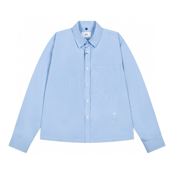 Ami, Men's Shirt, Blue