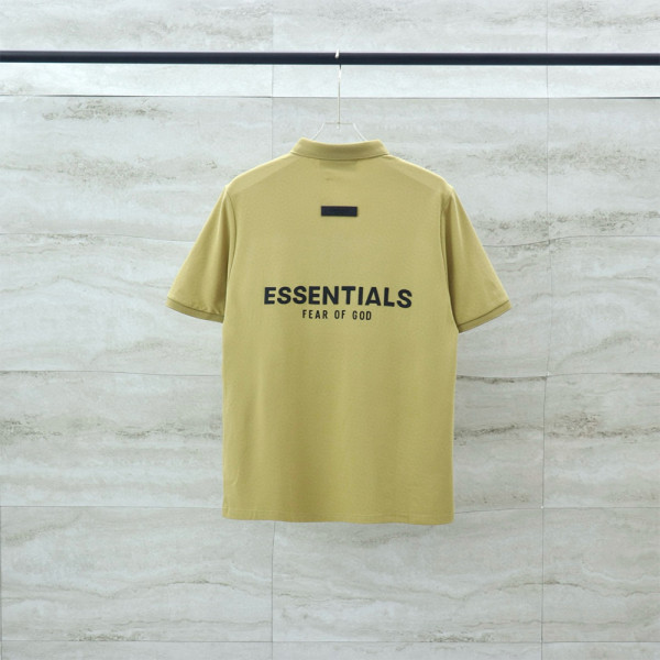 Fear Of God, Essentials, Men's Polo, Camel