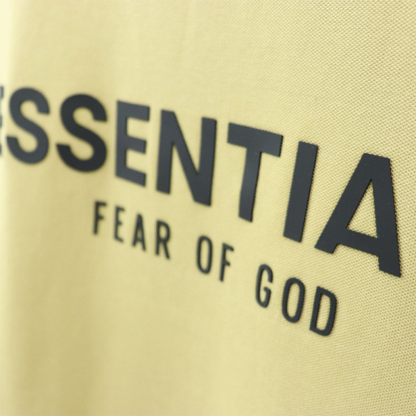Fear Of God, Essentials, Men's Polo, Camel