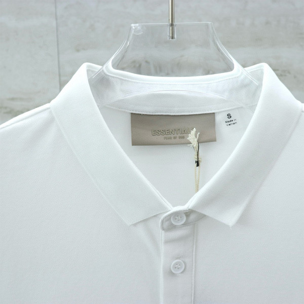 Fear Of God, Essentials, Men's Polo, White