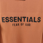 Fear Of God, Essentials, Men's Polo, Orange