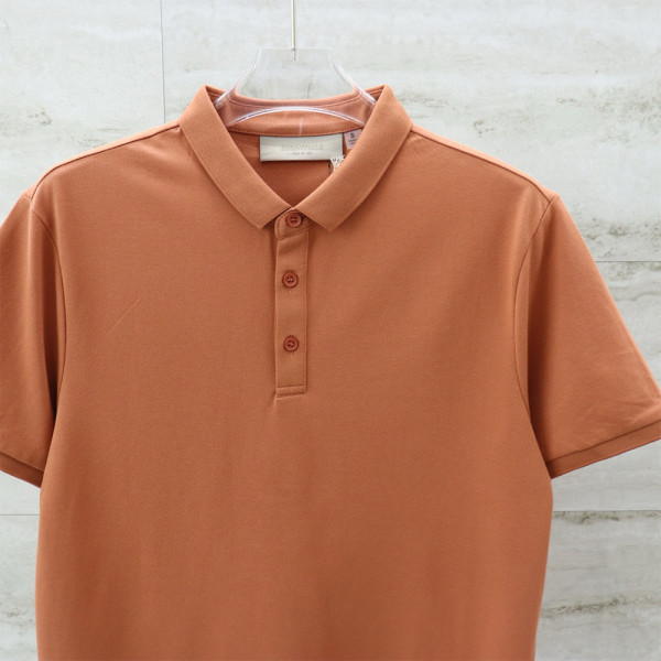 Fear Of God, Essentials, Men's Polo, Orange