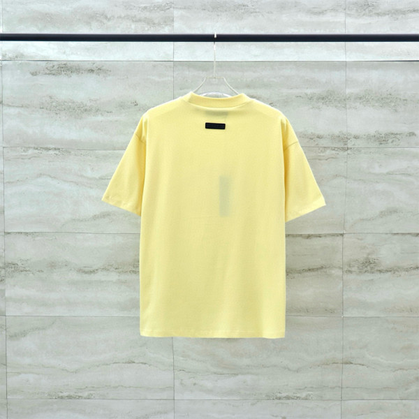 Fear Of God, Essentials, Men's T-Shirt, Yellow
