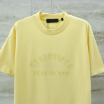 Fear Of God, Essentials, Men's T-Shirt, Yellow