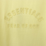 Fear Of God, Essentials, Men's T-Shirt, Yellow