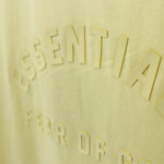 Fear Of God, Essentials, Men's T-Shirt, Yellow