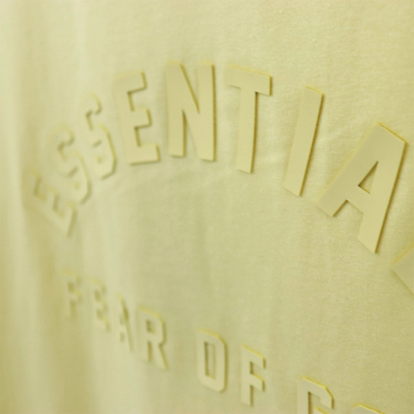 Fear Of God, Essentials, Men's T-Shirt, Yellow
