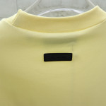 Fear Of God, Essentials, Men's T-Shirt, Yellow