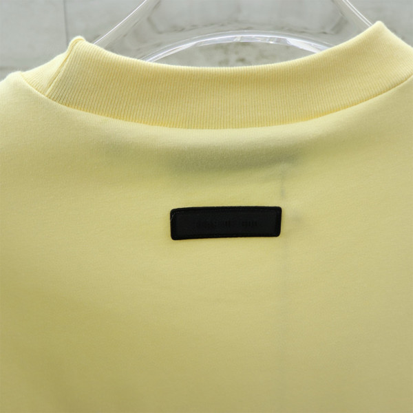 Fear Of God, Essentials, Men's T-Shirt, Yellow