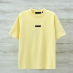 Fear Of God, Essentials, Men's T-Shirt, Yellow