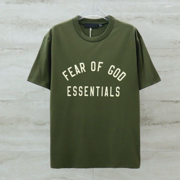 Fear Of God, Essentials, Men's T-Shirt, Khaki