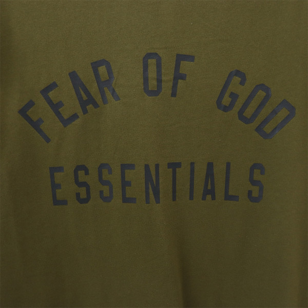 Fear Of God, Essentials, Men's T-Shirt, Khaki