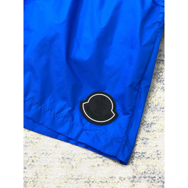 Moncler, Heren Swimshort, Blauw