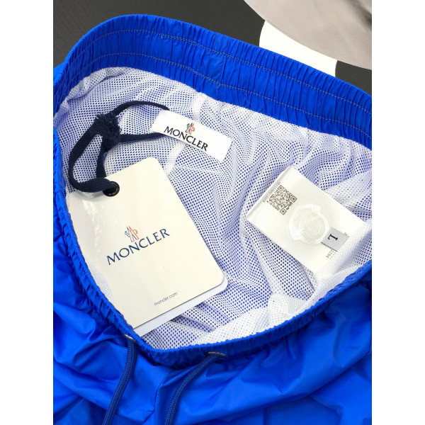 Moncler, Heren Swimshort, Blauw