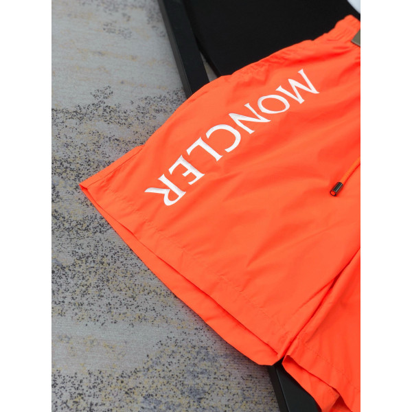 Moncler, Heren Swimshort, Orange