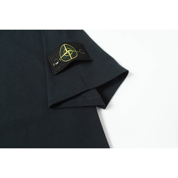 Stone Island, Men's T-Shirt, Black
