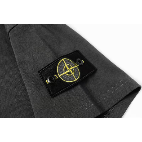 Stone Island, Men's T-Shirt, Grey