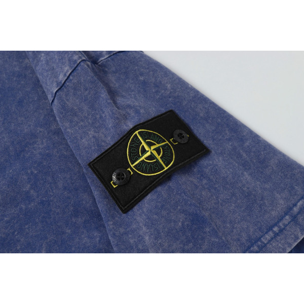 Stone Island, Men's T-Shirt, Blue