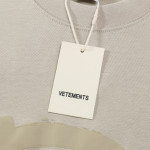 Vetements, Men's T-Shirt, Beige