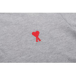 Ami, Women's Polo, Grey