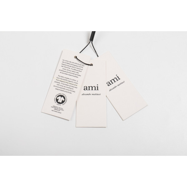 Ami, Women's Polo, Beige