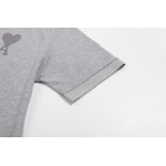 Ami, Women's Polo, Grey