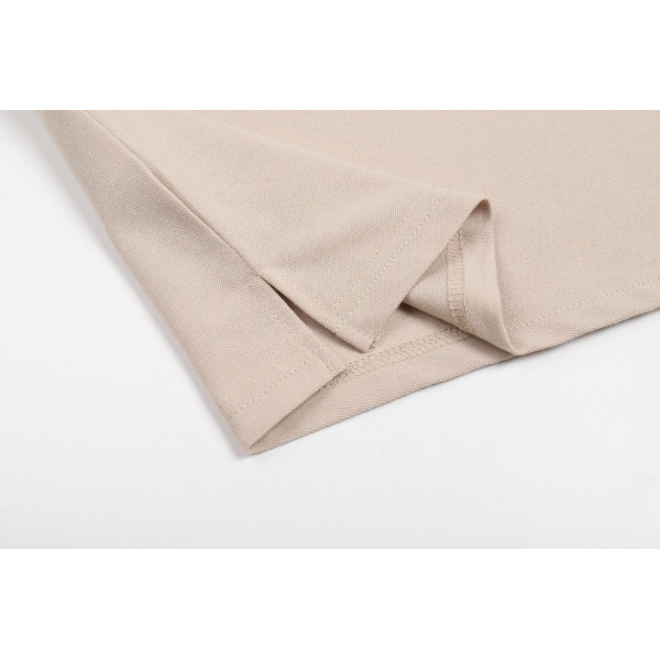 Ami, Women's Polo, Beige