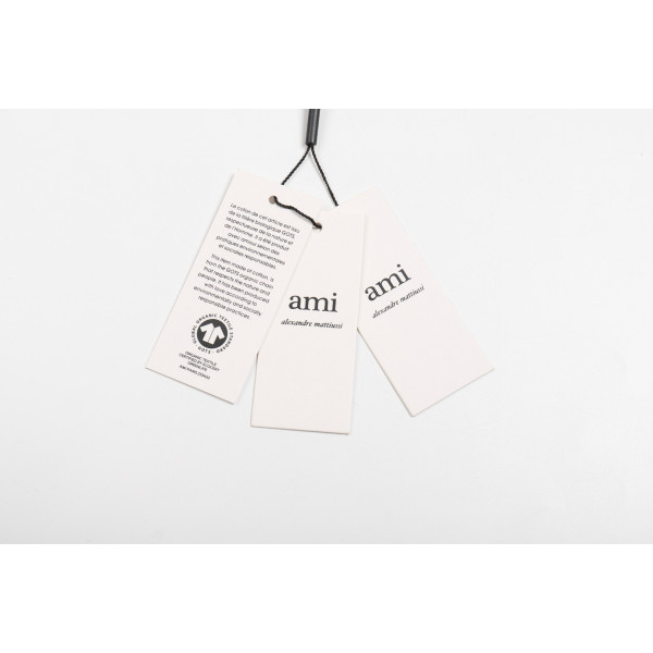 Ami, Women's Polo, Beige