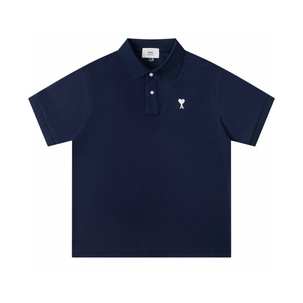 Ami, Women's Polo, Black