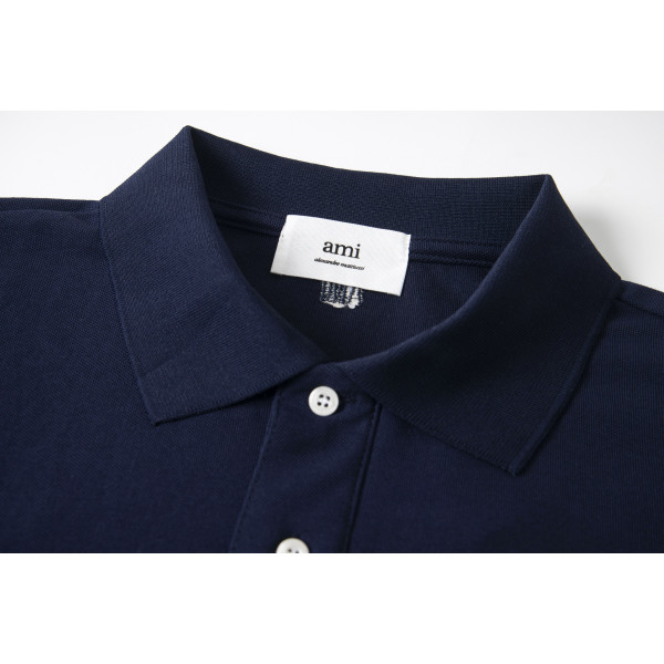 Ami, Women's Polo, Black