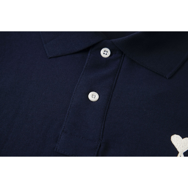 Ami, Women's Polo, Black