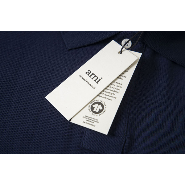 Ami, Women's Polo, Black