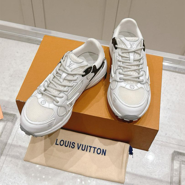 Louis Vuitton, Olympia, Dames Sneakers, Wit