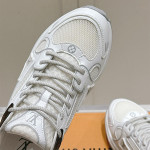 Louis Vuitton, Olympia, Heren Sneakers, Wit