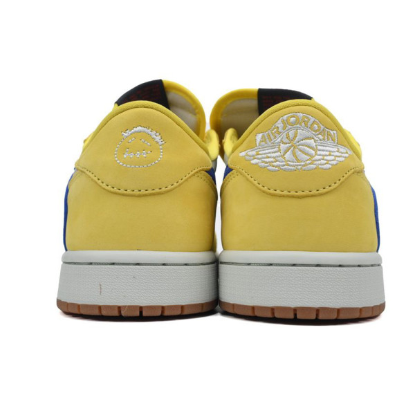 Nike, Travis Scott x Air Jordan, Women's Sneaker, Yellow