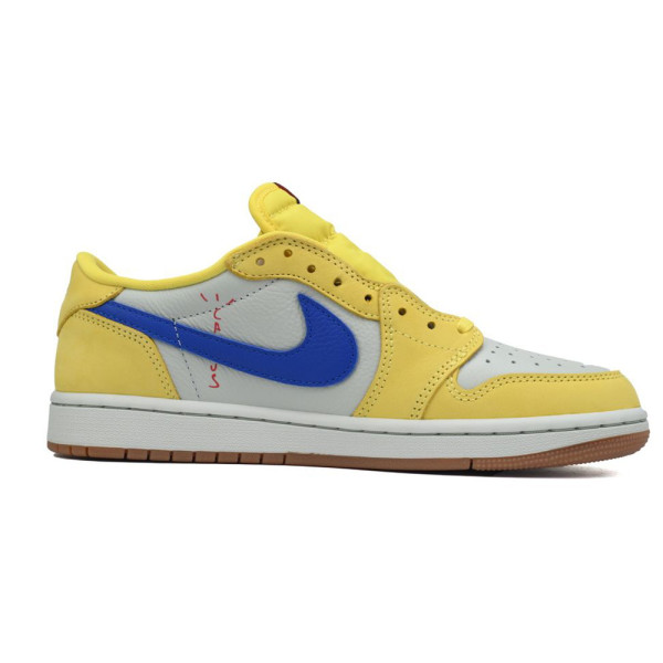 Nike, Travis Scott x Air Jordan, Men's Sneaker, Yellow