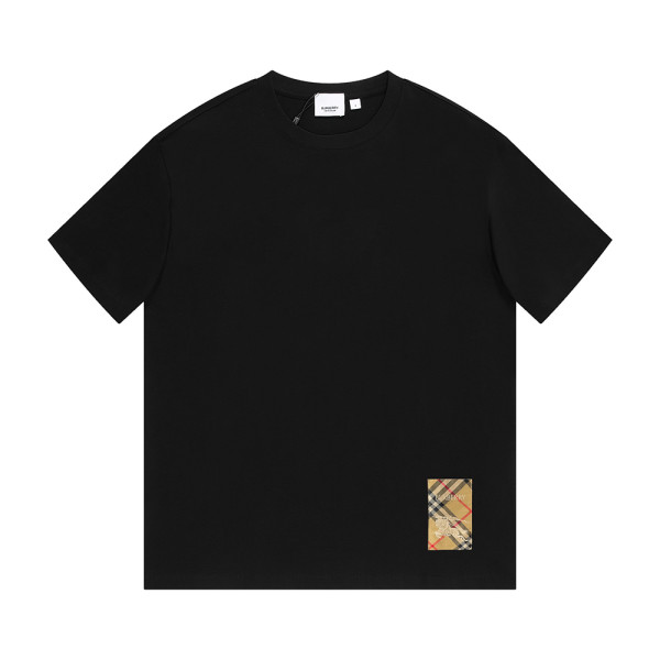 Burberry, Men's T-Shirt, Black