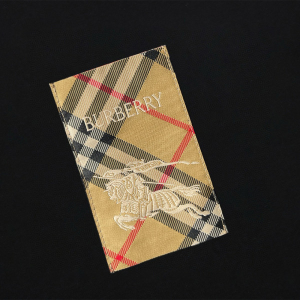 Burberry, Men's T-Shirt, Black