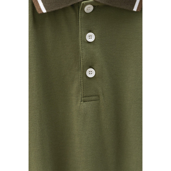 Burberry, Men's Polo, Khaki