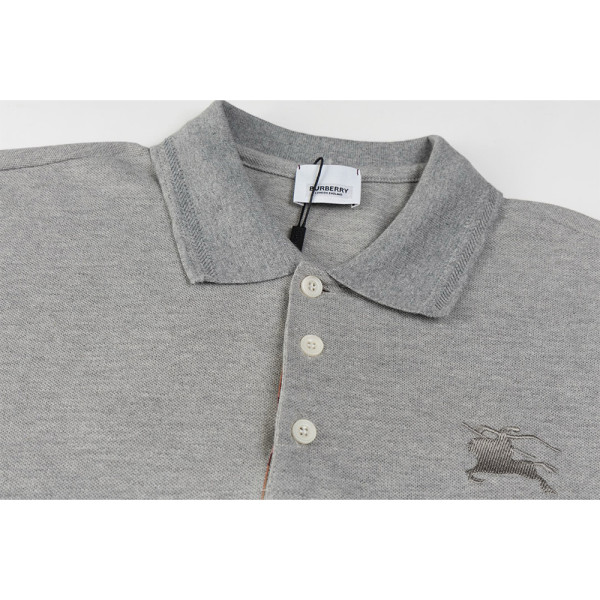 Burberry, Men's Polo, Grey