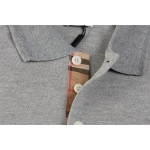 Burberry, Men's Polo, Grey